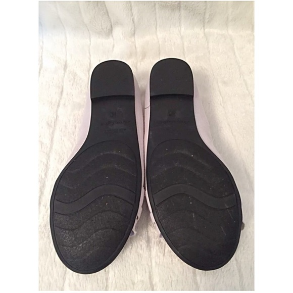 AEO NWOT Lavender Ruffled Fabric Ballet Slippers - Picture 7 of 8